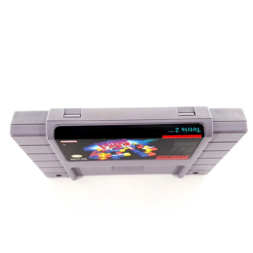 Tetris 2 (Super Nintendo Entertainment System, 1994) Authentic Cart Only Tested